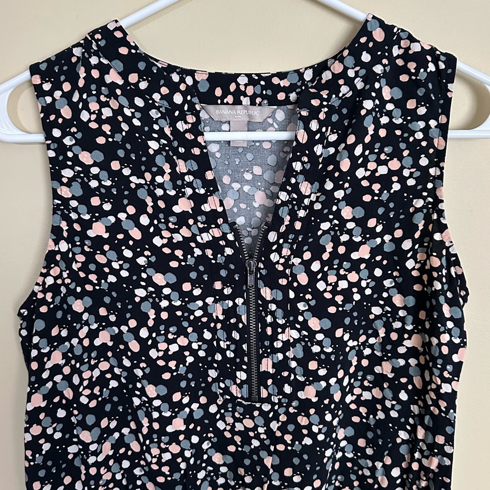 NWOT Banana Republic Navy Sleeveless Dress